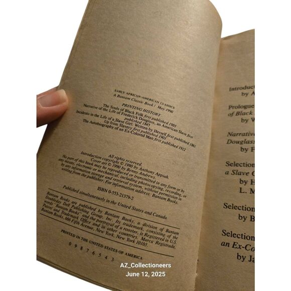 Early african-american classics edited by Anthony Appiah - bantam books - isbn 0 - Picture 2 of 7